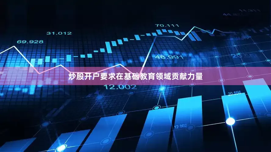 炒股开户要求在基础教育领域贡献力量