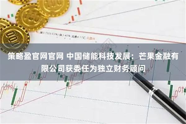 策略盈官网官网 中国储能科技发展：芒果金融有限公司获委任为独立财务顾问